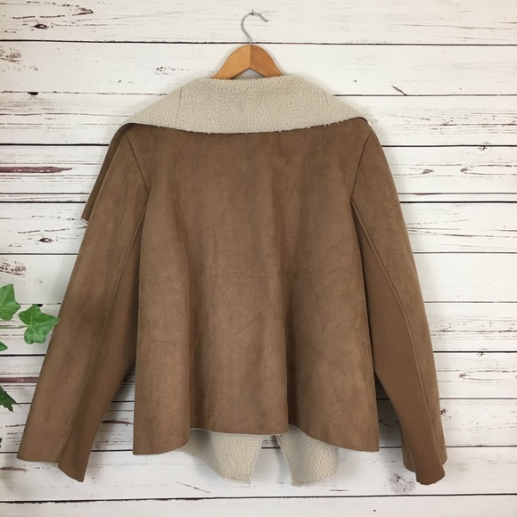 Ava & Viv Faux Shearling Jacket Size 3X - Picture 3 of 7